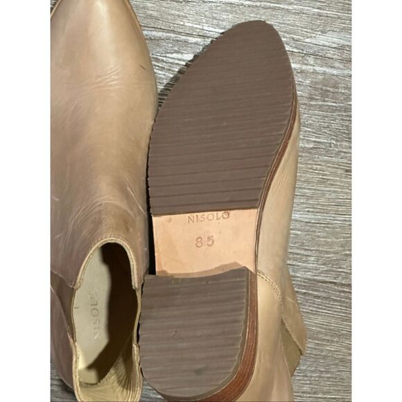 Nisolo Eva everyday Chelsea boot tan brown bootie 8.5 39 - Picture 9 of 13